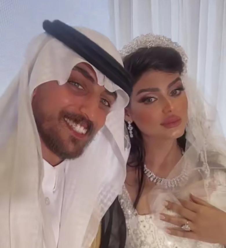 انستقرام امل أحمد زوجة طارق بن فهد صور زواج