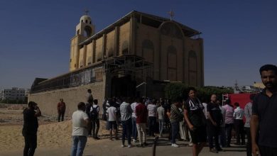 سبب حريق كنيسة الانباء بيشوي في مصر اليوم